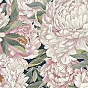 Grandeco Papel pintado de vinilo (Rosa/Verde, Floral, 10 x 0,53 m) | BAUHAUS