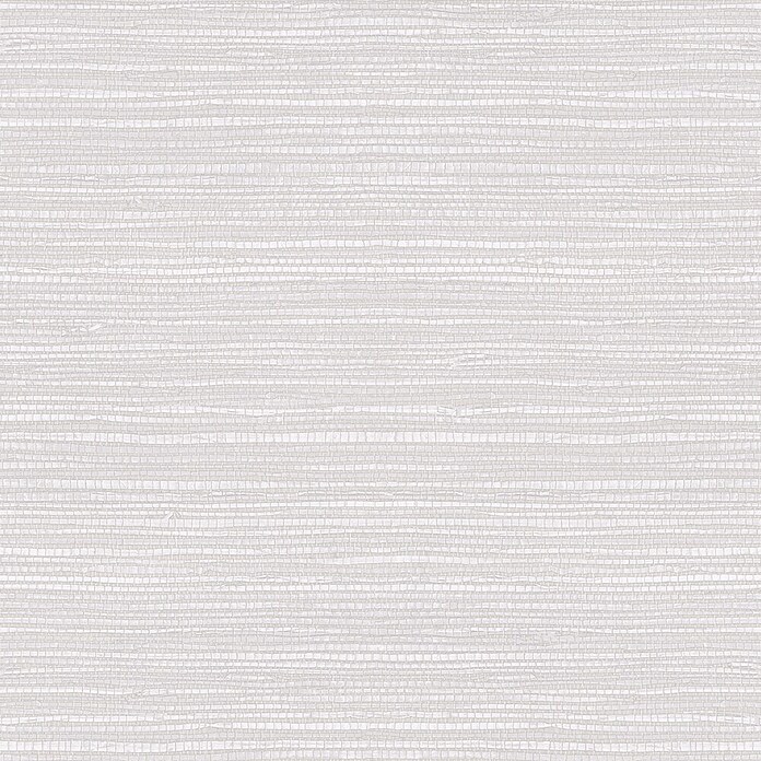 Papel pintado de vinilo Japonés (Blanco, Motivo decorativo, 10 x 0,53 m) | BAUHAUS