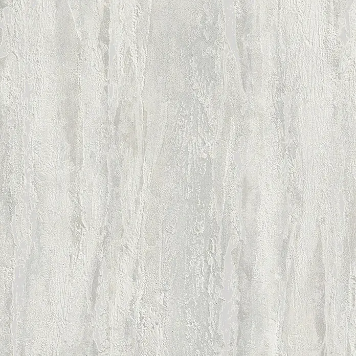 Marburg Papel pintado de vinilo - Gris, Efecto cemento, 10 x 0,53 m - Papel pintado texturizado gris claro con un patrón abstracto vertical y rugoso que recuerda al hormigón o yeso.
