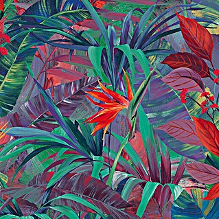 Grandeco Papel pintado de vinilo Botánico (Multicolor, Floral, 10 x 0,53 m)