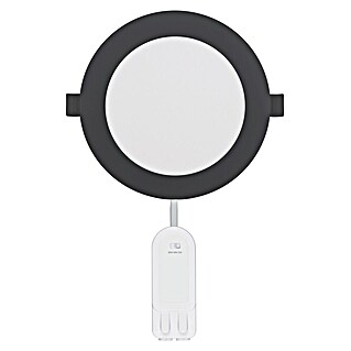 Ferotehna LED panel (Ø x V: 145 x 15,8 mm, 9 W, 855 lm, Antracit)