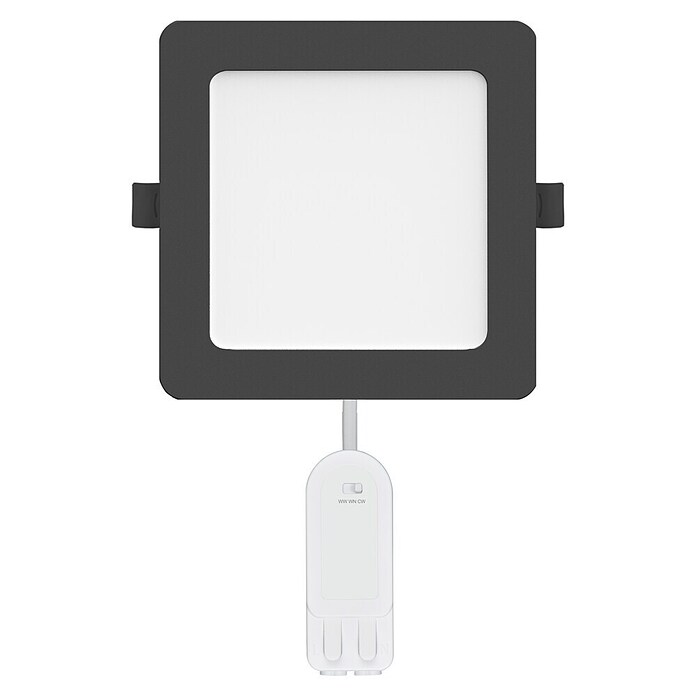 Ferotehna LED panel  (D x Š x V: 225 x 225 x 12 mm, 18 W, 1.710 lm, Antracit) | BAUHAUS