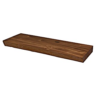 Wandplank Pekodom XL5 (Walnoot, l x d x h: 118 x 23,5 x 4,6 cm)