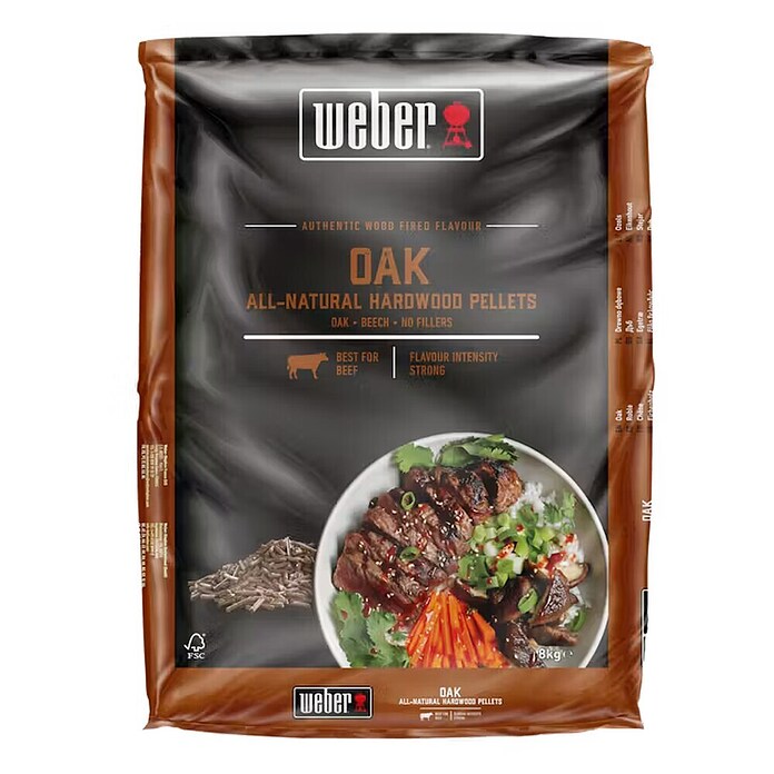 Weber Holzpellets Eiche (8 kg) | BAUHAUS