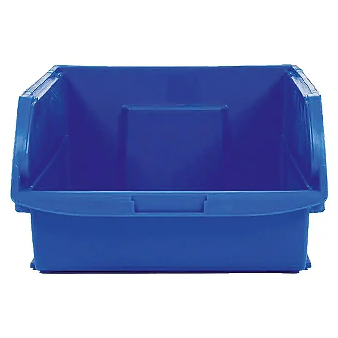 Stanley Sichtlagerkasten - Blau, Größe: 1, Ohne Werkzeug - Blaue Lagerbox für die Organisation von Werkzeugen und Kleinteilen, robust und stapelbar für effiziente Lagerung.