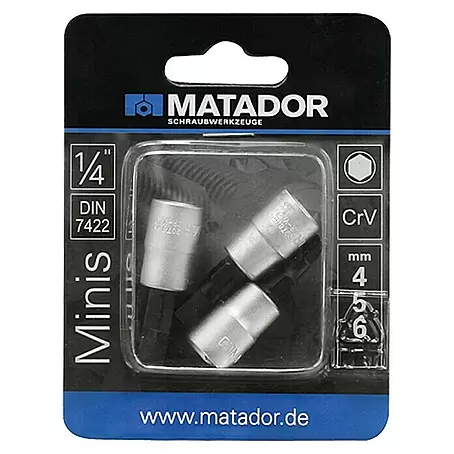 Matador  Steckschlüsseleinsatz-Set