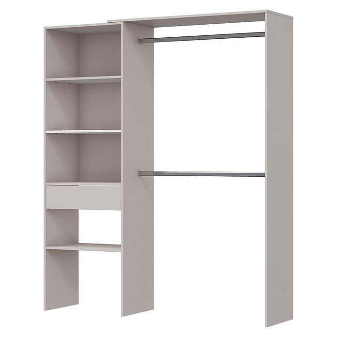 Armario para ropa Korex (L x An x Al: 40 x 158 x 187 cm, Cachemir, Montaje reversible) | BAUHAUS