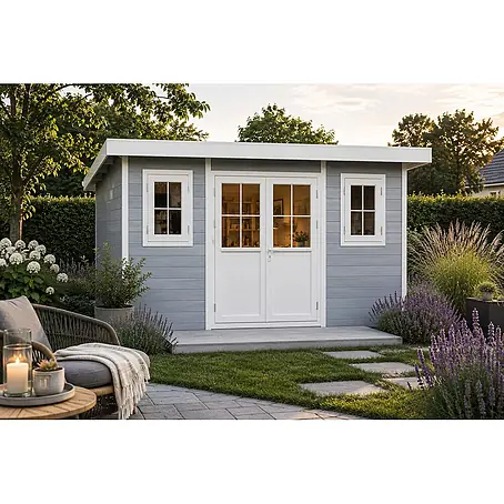 Fjordholz  Gartenhaus Nexo White 11,28 m²
