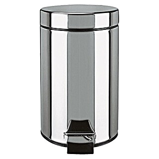 Venus Cosmetica afvalbakje (3 l, Roestvrij staal, Zilver)