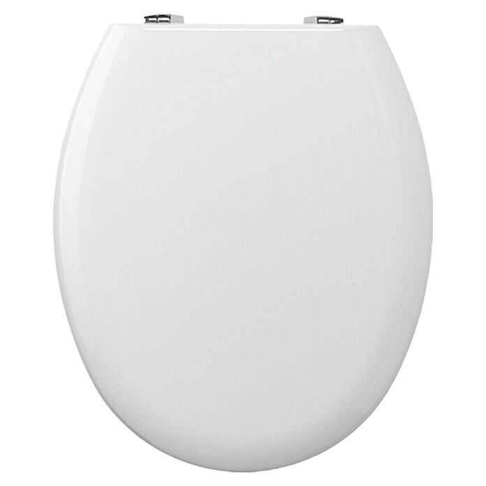 Poseidon Toiletzitting Rio (Softclose, Houten kern, Wit)