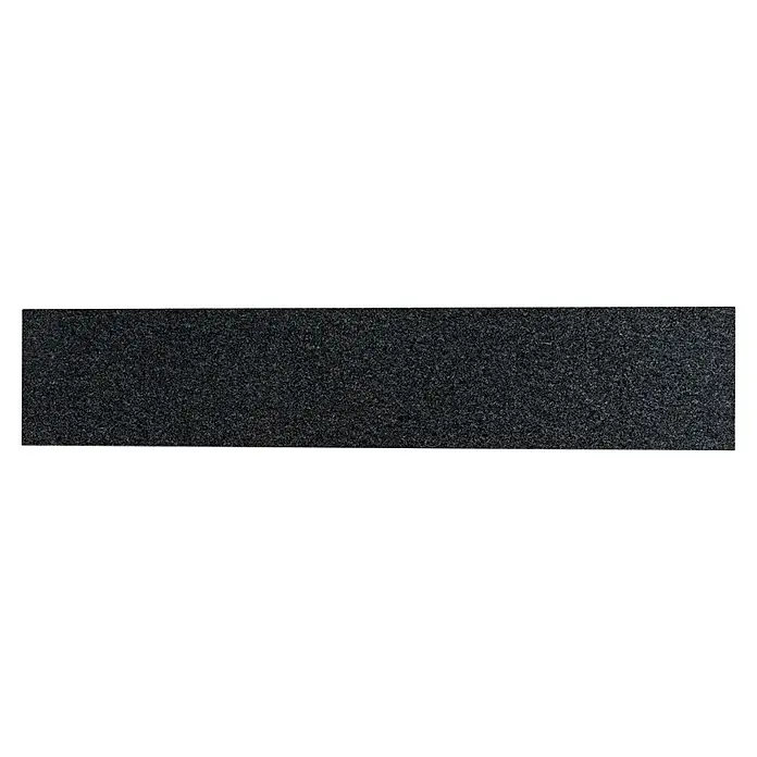 Fensterbank Impakt - 240 x 40 x 2 cm, Anthrazit, Naturstein - Schwarzer Grip Tape Streifen für Skateboards, bietet Rutschfestigkeit und Kontrolle. Ideal für sichere Tricks.