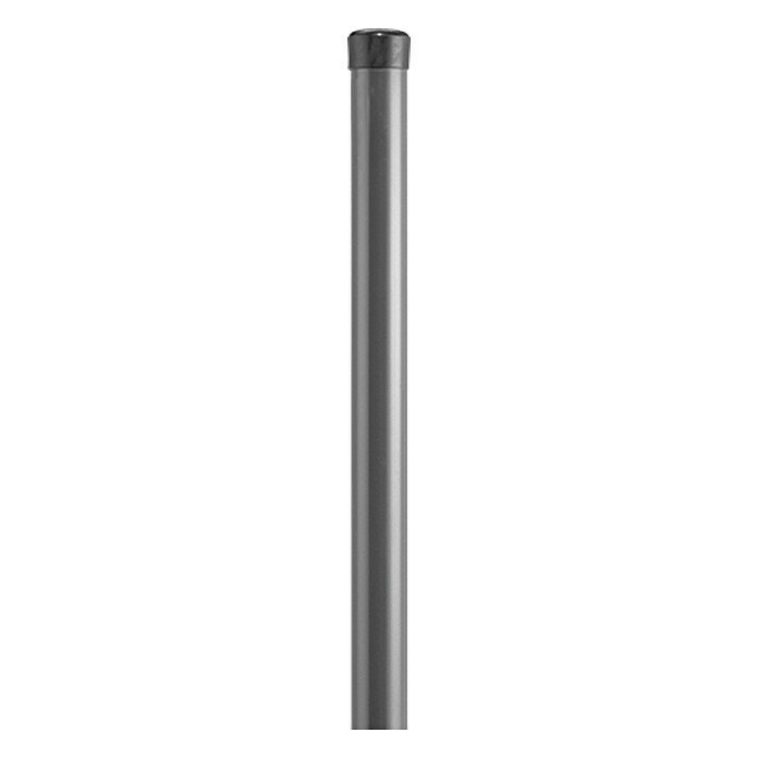 Stabilit Poste para valla (Diámetro: 34 mm, Altura: 150 cm, Antracita)