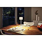 Paulmann Solar-Tischleuchte Else (Weiß, IP44, Ø x H: 102 x 305 mm) | BAUHAUS