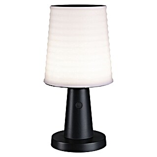 Paulmann Lámpara de sobremesa solar Ilanga (Potencia máx. del sistema: 32 W, Gris/ Blanco)
