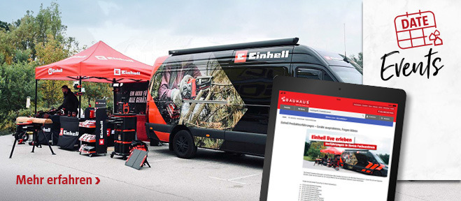 Einhell Produktvorführungen