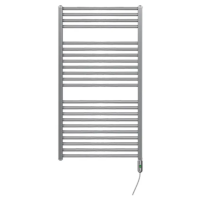 Admiral Elektro-Badheizkörper Trend - B x H: 600 x 1.165 mm - Elektrischer Handtuchwärmer aus Stahl in modernem Design, ideal für jedes Badezimmer. Sorgt für warme Handtücher und ein angenehmes Raumklima.