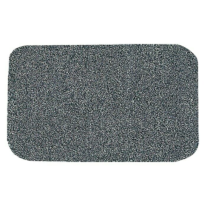 Astra Fußmatte Entra Saugaktiv (Uni, Anthrazit, 75 x 130 cm, Material Nutzschicht: 100 % Baumwolle)