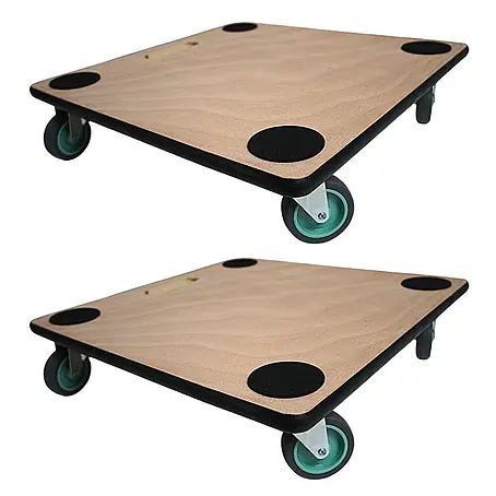 Proregal  Transportroller HERCULES 2 Stück Sperrholzplatte