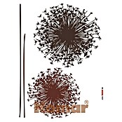 Komar Dekosticker (Pusteblume, Braun, 50 x 70 cm)