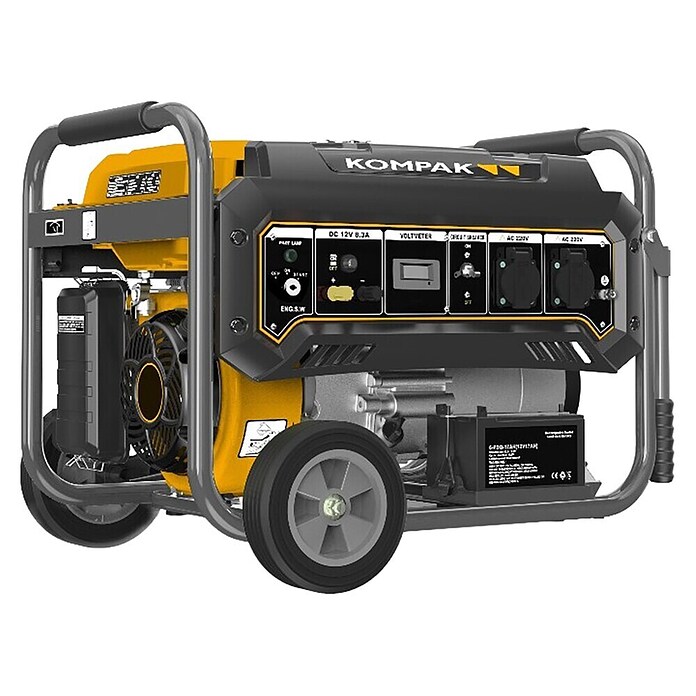 Generador K3500E (Potencia nominal: 3.200 kW, Volumen del depósito: 15 l) | BAUHAUS