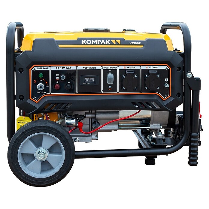Generador K3500E (Potencia nominal: 3.200 kW, Volumen del depósito: 15 l) | BAUHAUS