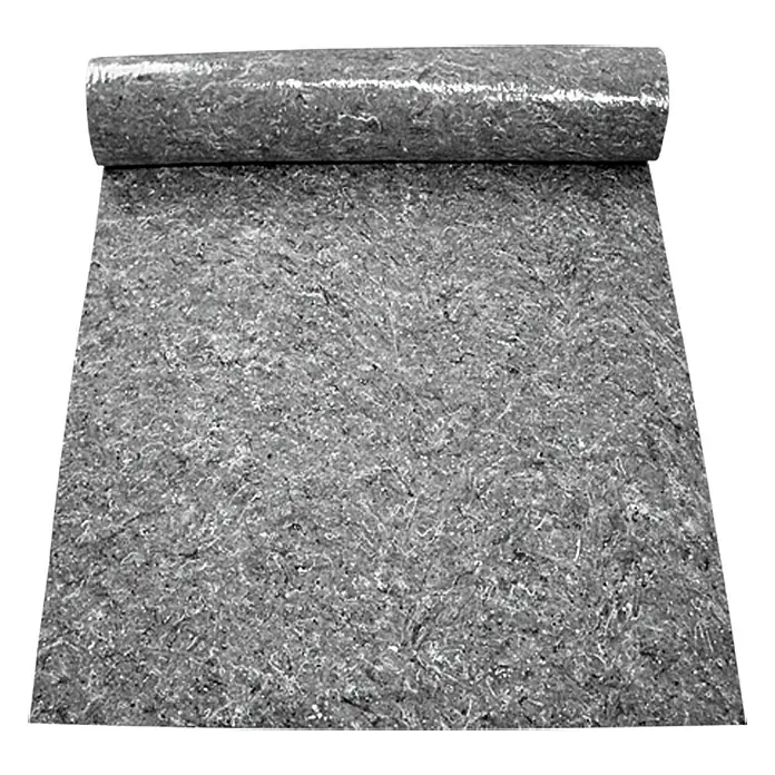 Abdeckvlies - 25 x 1 m - Graue Bau-Dämmmatte als Rolle, ideal für Isolierung und Schallschutz. Vielseitig einsetzbar und einfach zu verarbeiten.