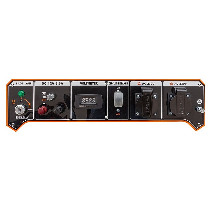 Generador K3500E (Potencia nominal: 3.200 kW, Volumen del depósito: 15 l) | BAUHAUS