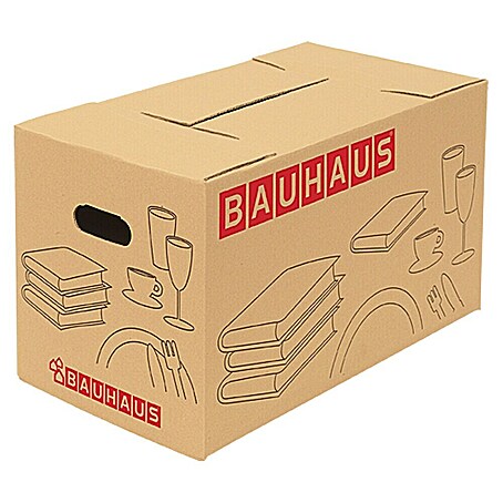 BAUHAUS Umzugskarton (Traglast: 40 kg, 58 x 33 x 33,5 cm)