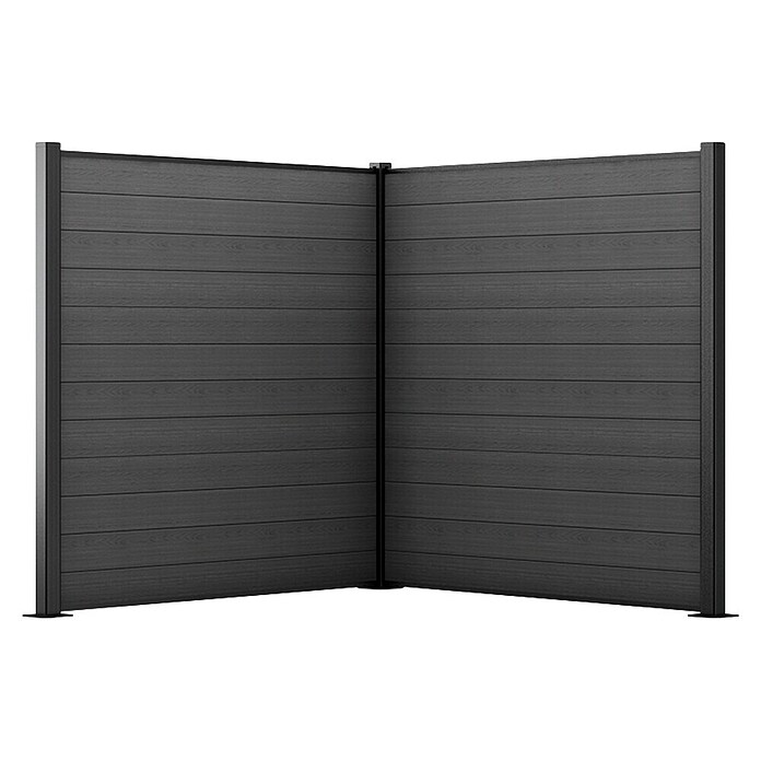 Keter Element ograde Evotech  (Š x V: 60,2 x 6,3 cm, Antracit, 3 -dij.) | BAUHAUS