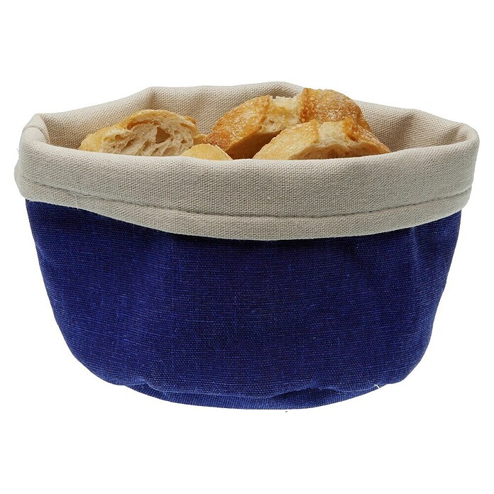 Versa Cesta de tela (L x An x Al: 17 x 14 x 10 cm, Azul marino) | BAUHAUS