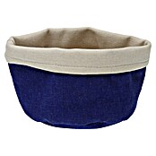Versa Cesta de tela (L x An x Al: 17 x 14 x 10 cm, Azul marino) | BAUHAUS