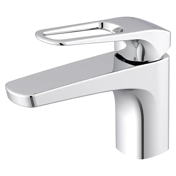 Lenz Waschtischarmatur Inoa - Chrom, Glänzend - Glänzender Chrom-Einhebelmischer mit modernem Design.