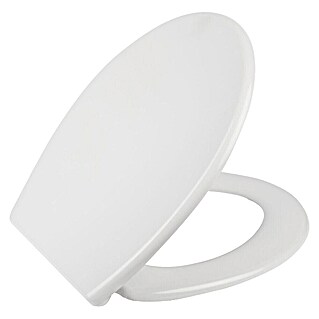 Straniščna deska (Duroplast, Bela, Š x Do: 37,8 x 43,7 cm)