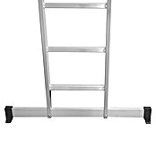 Escalera multiusos L66 (Altura de trabajo: 5,1 m, Número de peldaños: 21 ud., Carga soportada: 150 kg, Aluminio) | BAUHAUS