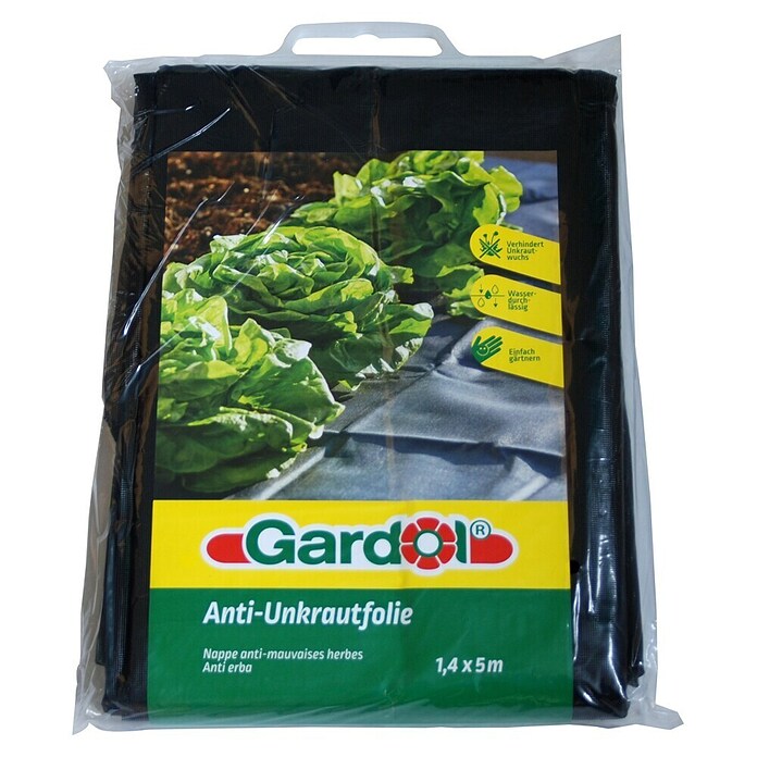 Gardol Antiunkraut-Folie (L x B: 5 x 1,4 m)