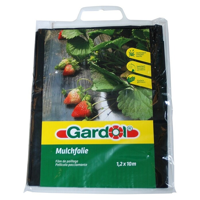 Gardol Mulchfolie (10 x 1,2 m, Polypropylen)