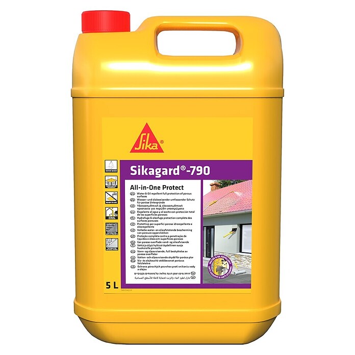 Sika Sredstvo za impregnacijo Sikagard 790 All-in-One Protect  (5 l) | Impregnacije in zaščitni premazi za barve | Barve | Barve in tapete | Izdelki | BAUHAUS