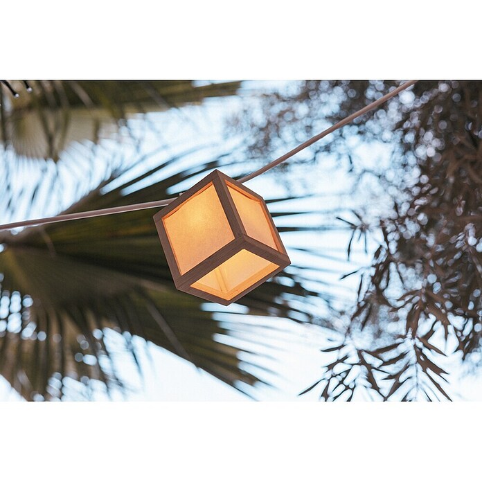 New Garden Guirnalda solar LED Vega (Para exterior, 8 m, Blanco cálido) | BAUHAUS