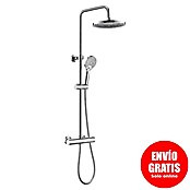 Rousseau Sistema de ducha Estetic (Con grifo monomando, Distancia entre orificios: 15 cm, Número de tipos de chorro: 3 ud., Crono) | BAUHAUS