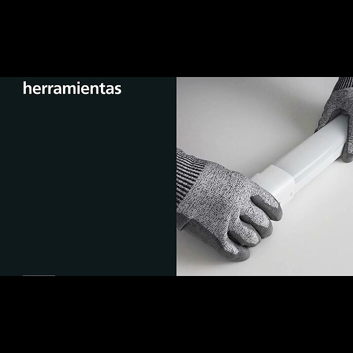 Eglo Plafón para pared y techo Slim (16 W, L x An x Al: 65 x 5,8 x 5,5 cm, Blanco, Blanco neutro) | BAUHAUS