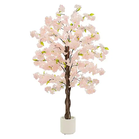 ML-Design  Kunstpflanze Künstliche Pflanze für Wohnräume & Garten dekorative Zimmerpflanze