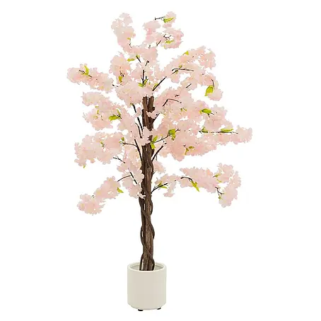 ML-Design  Kunstpflanze Künstliche Pflanze für Wohnräume & Garten dekorative Zimmerpflanze