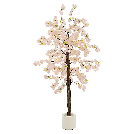 ML-Design  Kunstpflanze Künstliche Pflanze für Wohnräume & Garten dekorative Zimmerpflanze