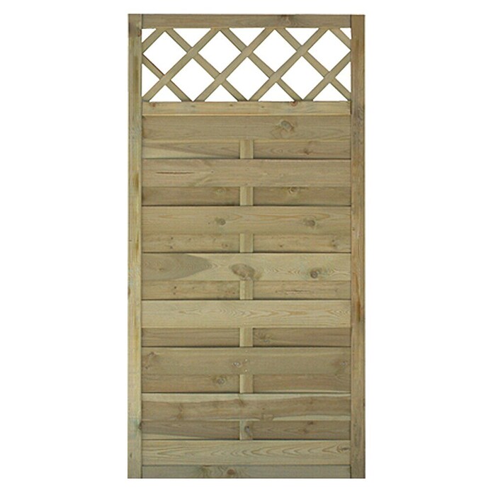 Panelna ograja Roma  (Š x V: 90 x 180 cm, Les, Zelene barve) | 7411 - Lamellenzäune/Dichtzäune | IAGB - Gartenholz | IAG - Außenbereichsausstattung | IA - Gartenhartware | I - Stadtgarten | BAUHAUS