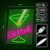Lámpara LED decorativa Cocktail (4,25 W, Cocktail, An x Al: 41,8 x 30 cm) | BAUHAUS
