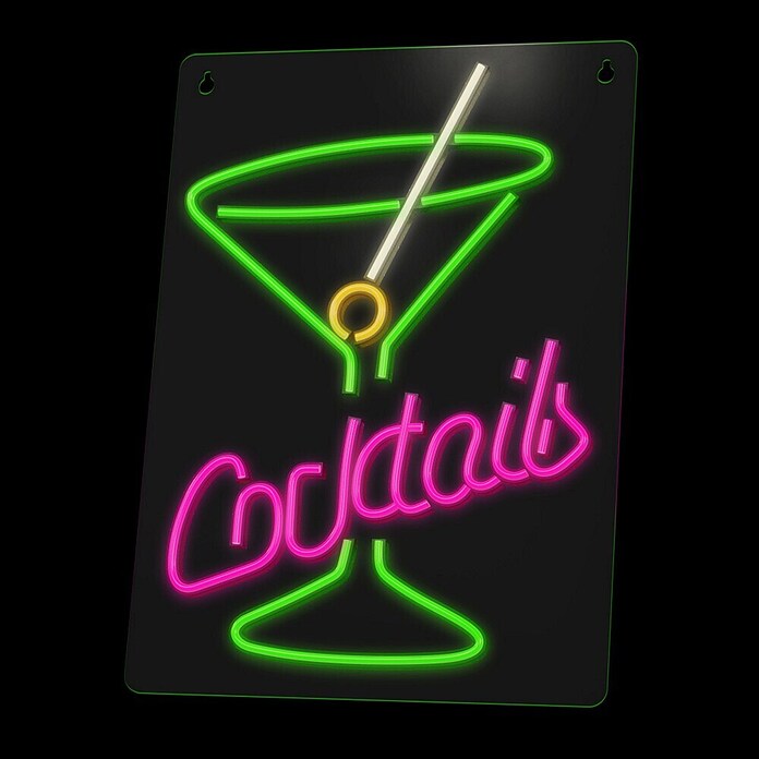 Lámpara LED decorativa Cocktail (4,25 W, Cocktail, An x Al: 41,8 x 30 cm) | BAUHAUS