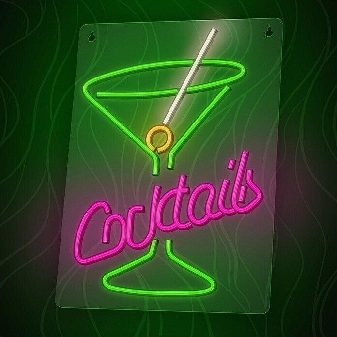 Lámpara LED decorativa Cocktail (4,25 W, Cocktail, An x Al: 41,8 x 30 cm) | BAUHAUS