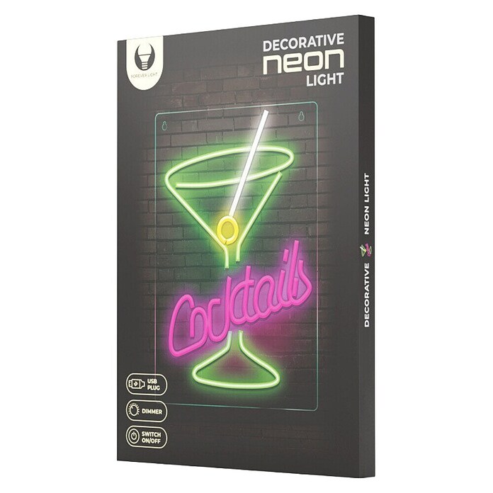 Lámpara LED decorativa Cocktail (4,25 W, Cocktail, An x Al: 41,8 x 30 cm) | BAUHAUS