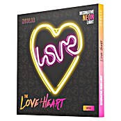 Lámpara LED decorativa Corazón (Blanco/Morado, Corazón, An x Al: 15 x 29 cm) | BAUHAUS