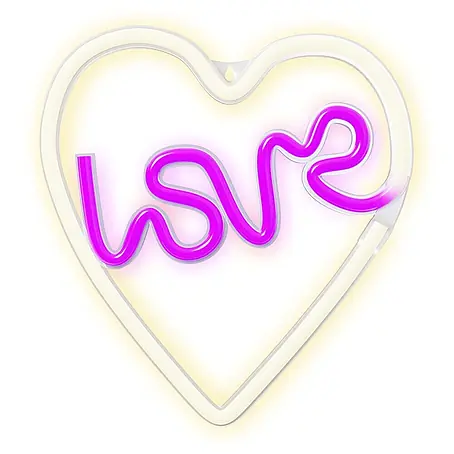 Lámpara LED decorativa Corazón